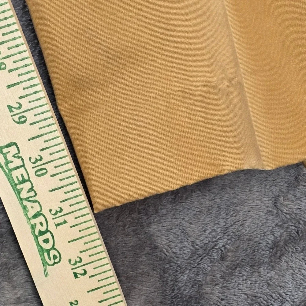 Orvis Men's Chino Pants‎ 36W 32L Tan Khaki 100% Cotton Flat Front Straight Leg